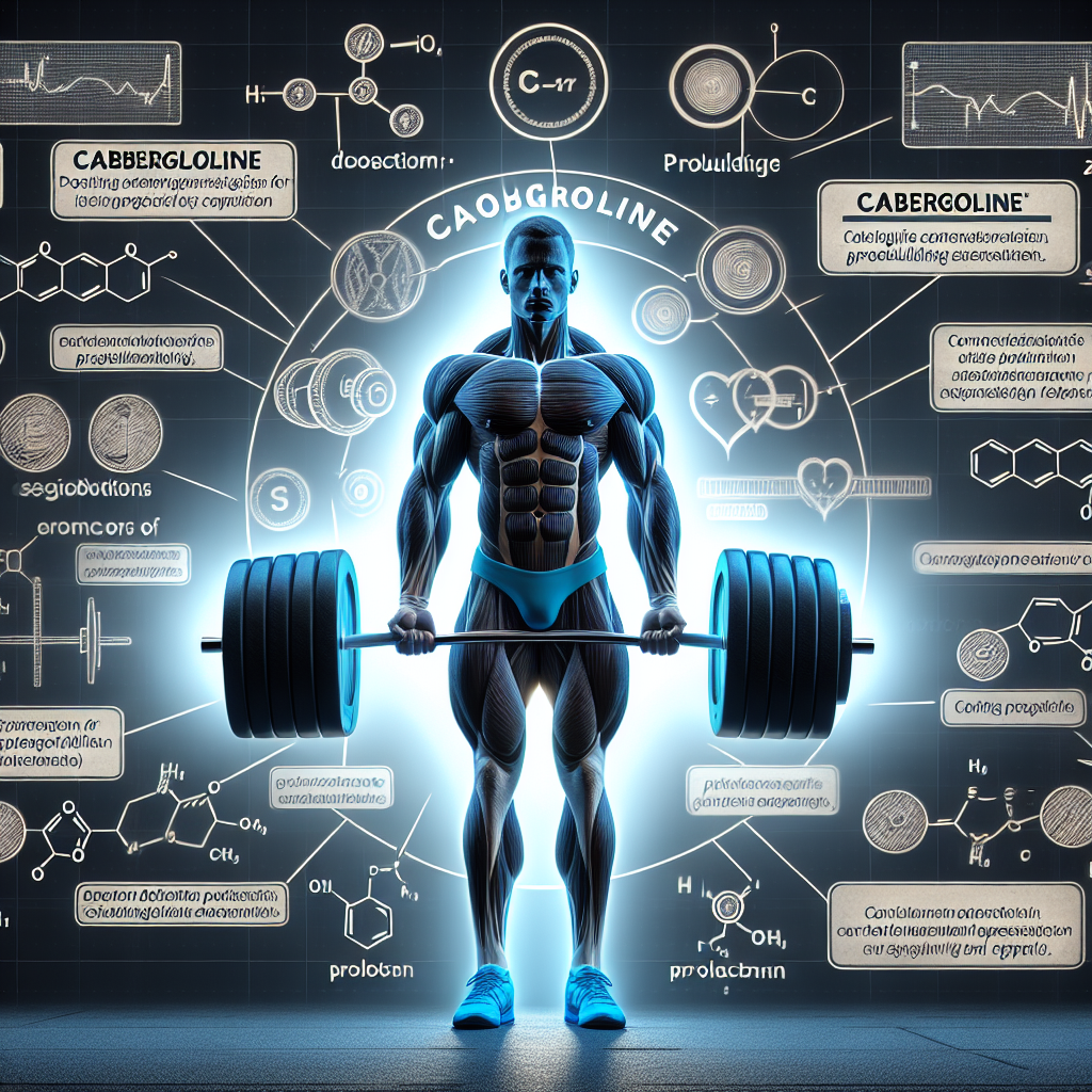 Caractéristiques posologiques de la Cabergoline pour le contrôle de la prolactine chez les bodybuilders