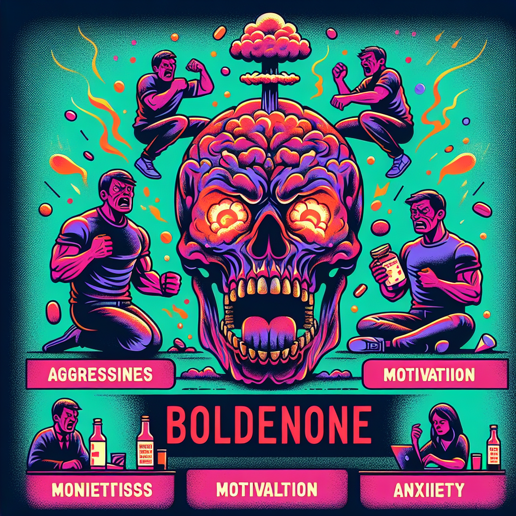Effet de la Boldénone sur l'état psycho-émotionnel : agressivité, motivation, anxiété