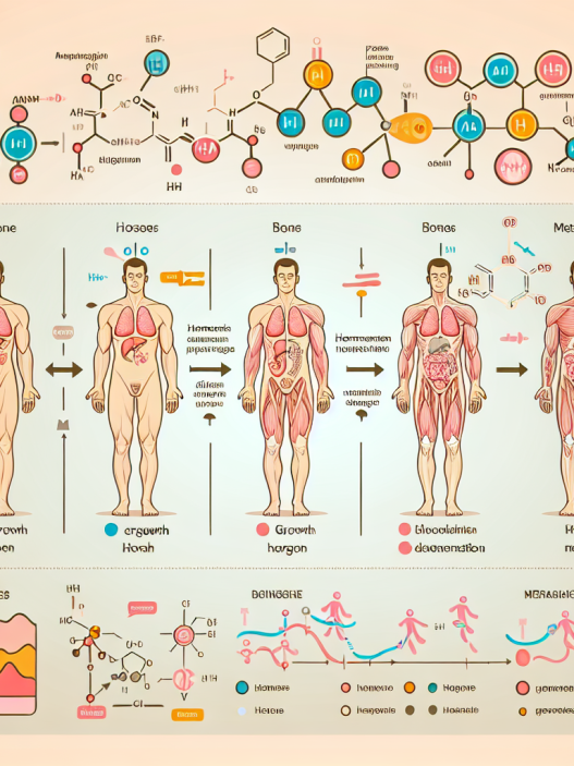 Etude des changements hormonaux sous l'influence de l'HGH