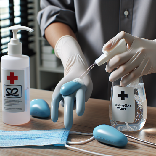 Puis-je appliquer l'Eau germicide sur des poignées en polyuréthane ?
