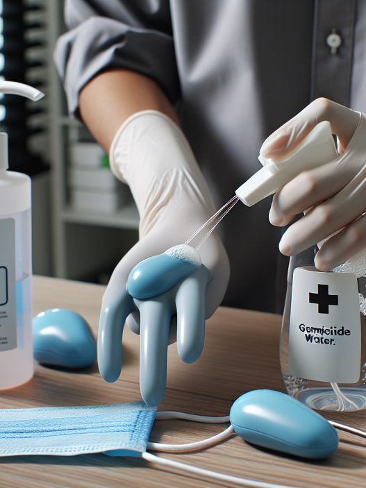 Puis-je appliquer l'Eau germicide sur des poignées en polyuréthane ?
