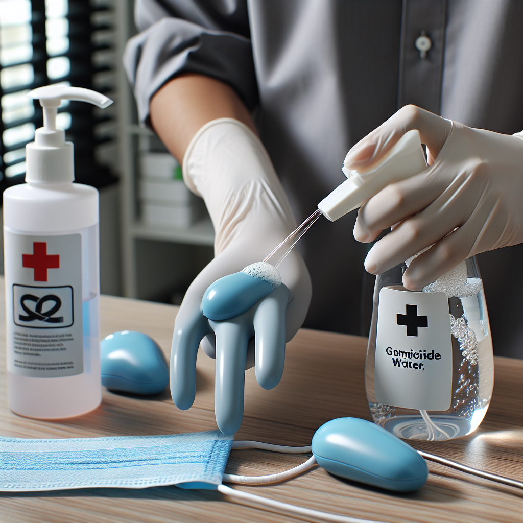 Puis-je appliquer l'Eau germicide sur des poignées en polyuréthane ?