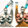 Comparaison de l'effet de l'injection d'oxymétholone lors d'un cycle de séchage
