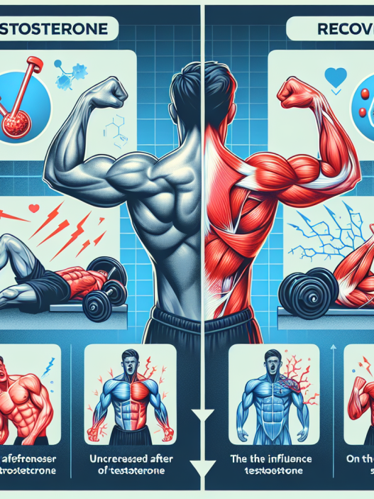 Effet de la testostérone sur la récupération après un entraînement intensif