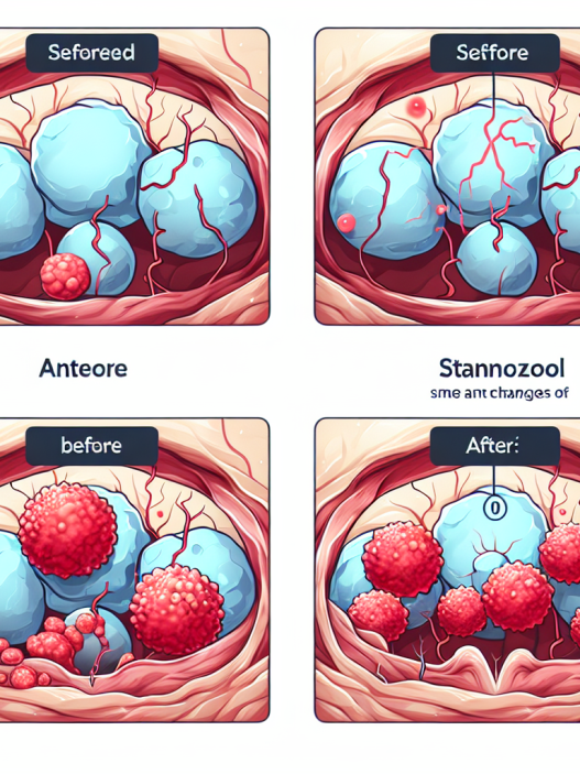 Impact du stanozolol sur la zone kystique