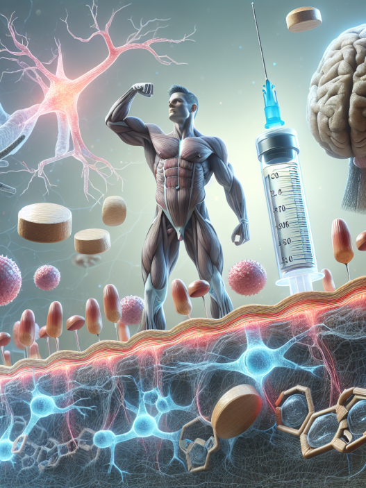 Influence de l'undécanoate de testostérone sur la récupération du tissu nerveux