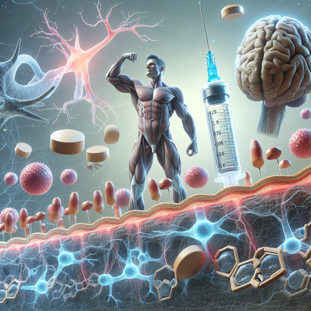 Influence de l'undécanoate de testostérone sur la récupération du tissu nerveux