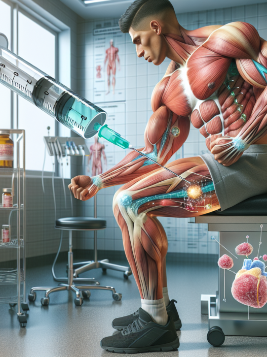 Injection de stanozolol pour les processus anaboliques chez les athlètes