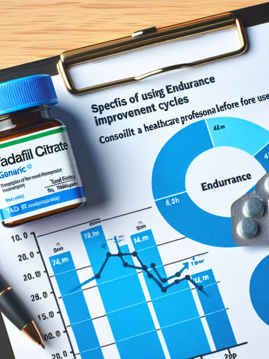 Particularités de l'utilisation du citrate de tadalafil (Cialis générique) dans les cycles d'amélioration de l'endurance