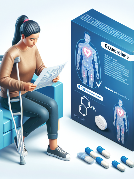 Utilisation de l'oxandrolone pour améliorer la récupération après une blessure