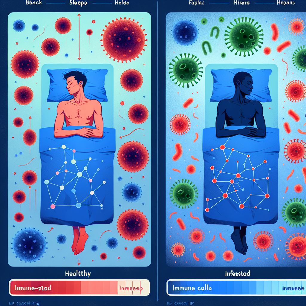 Analyse de l'impact du sommeil sur la capacité de l'organisme à lutter contre les infections