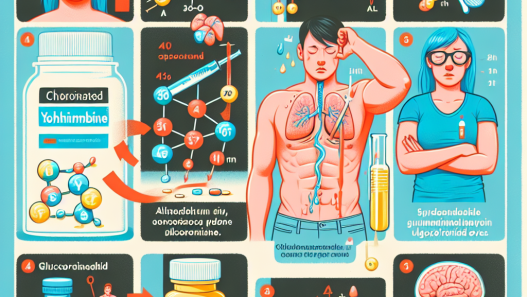 Effet de la yohimbine chlorée sur les taux de glucocorticoïdes