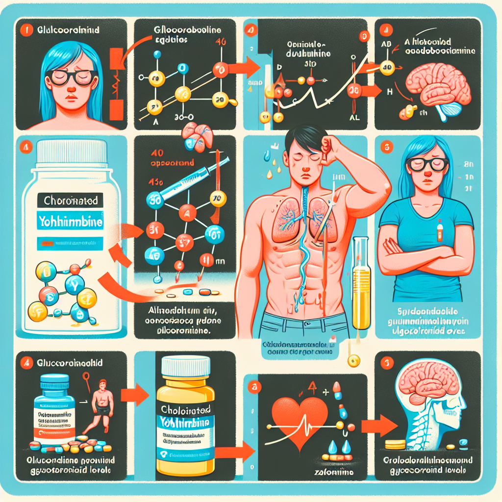 Effet de la yohimbine chlorée sur les taux de glucocorticoïdes