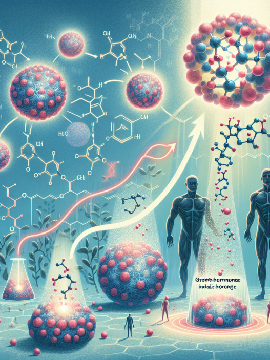 Effet de Prohormon sur l'hormone de croissance