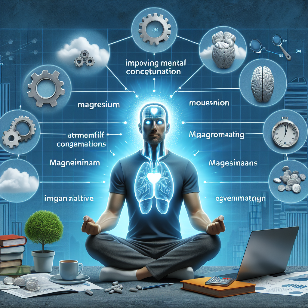 Effet du magnésium sur l'amélioration de la concentration mentale en situation de stress