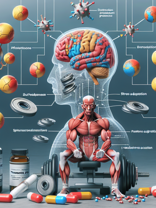 Influence de l'acétate de trenbolone sur l'adaptation au stress