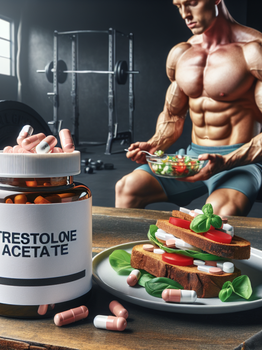 L'acétate de trestolone comme soutien de l'anabolisme chez les athlètes suivant un régime végétalien