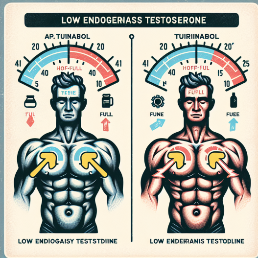 L'effet de Turinabol dans les cas de testostérone endogène faible