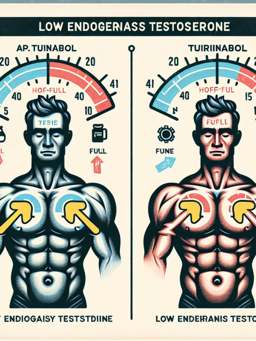 L'effet de Turinabol dans les cas de testostérone endogène faible
