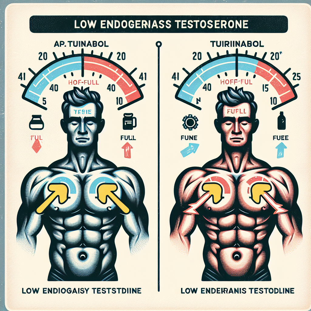 L'effet de Turinabol dans les cas de testostérone endogène faible
