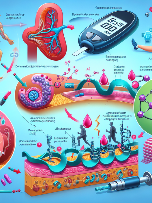Mécanismes d'action du sémaglutide contribuant à améliorer le contrôle glycémique pendant l'effort physique