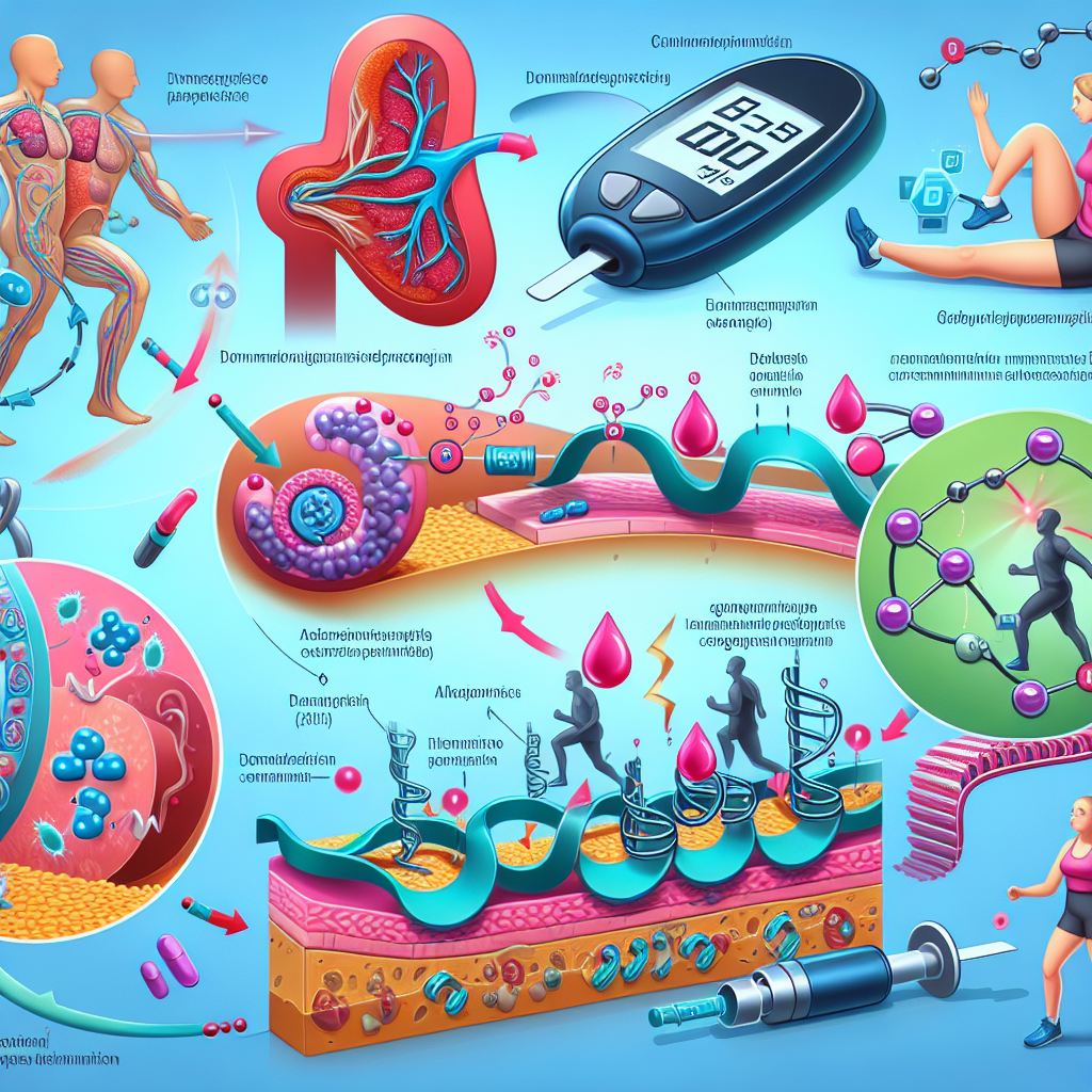 Mécanismes d'action du sémaglutide contribuant à améliorer le contrôle glycémique pendant l'effort physique