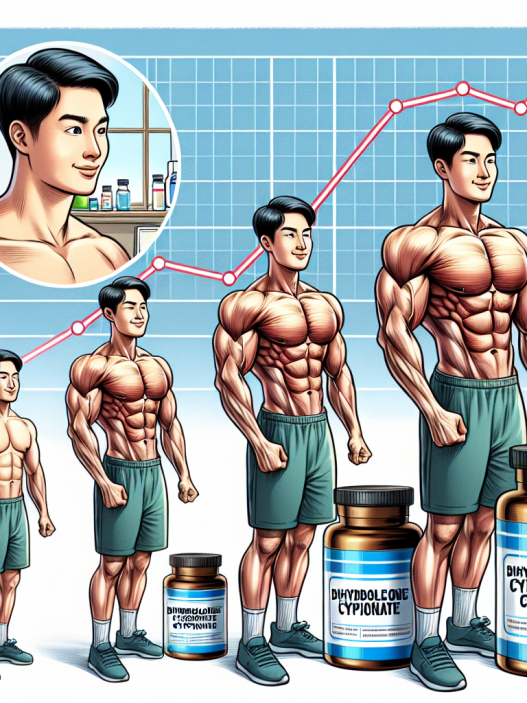 Modification du tonus musculaire avec le cypionate de dihydroboldenone