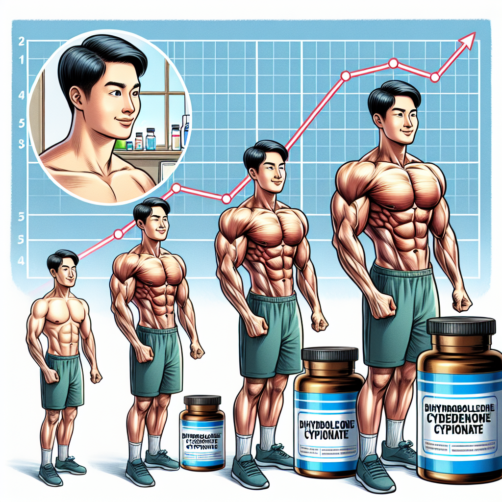 Modification du tonus musculaire avec le cypionate de dihydroboldenone
