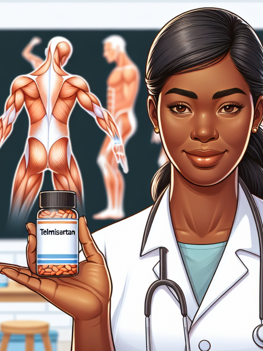 Utilisation du telmisartan pour prévenir les crampes musculaires