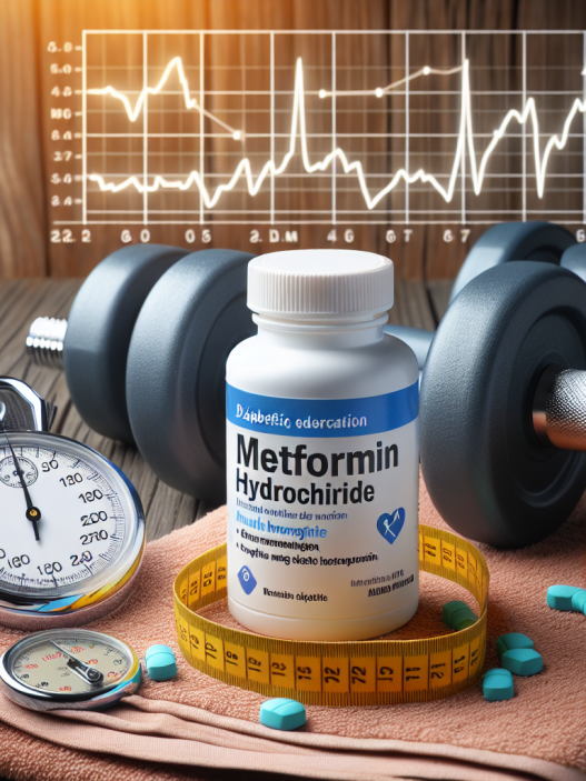 Chlorhydrate de metformine et amélioration de la régénération après un entraînement intensif