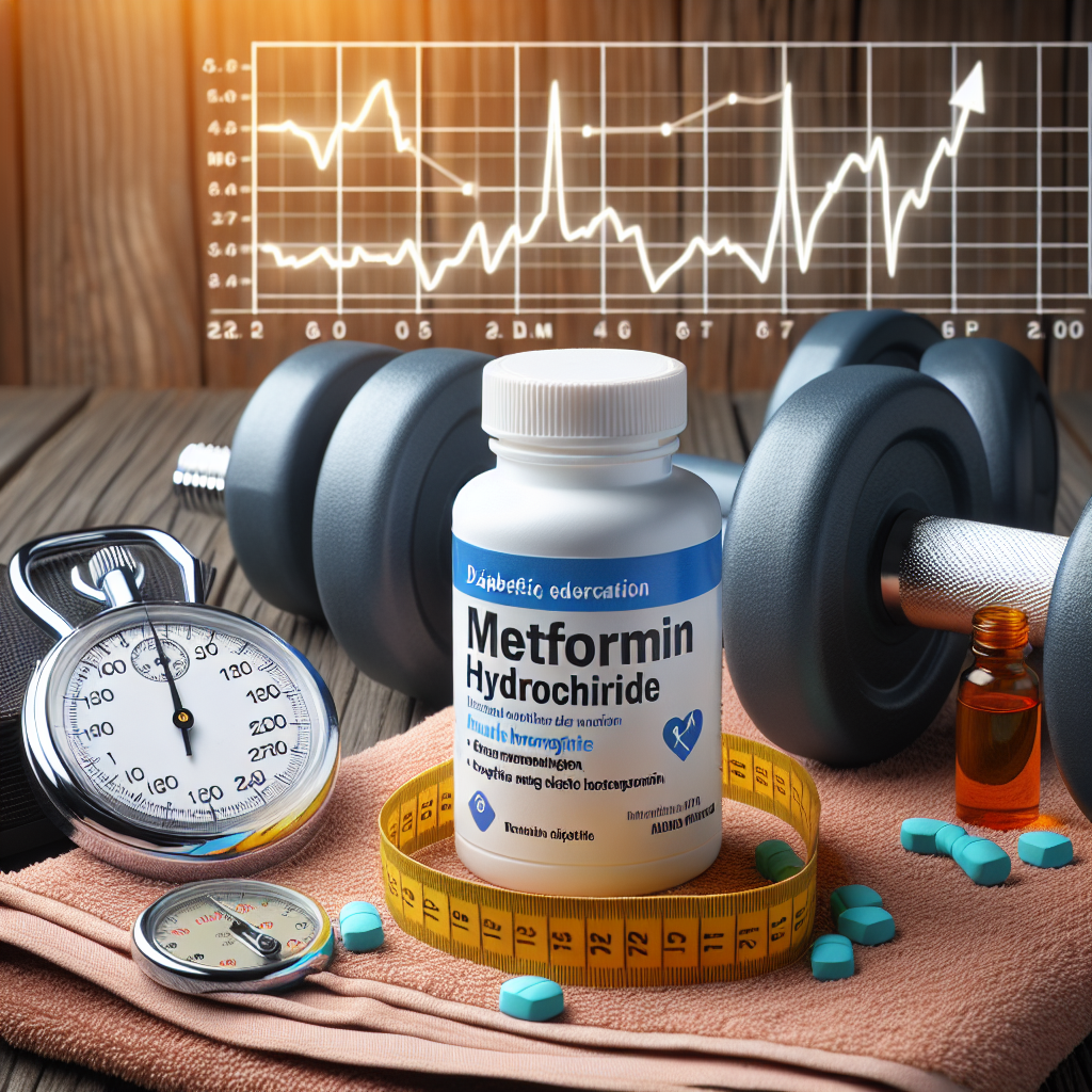 Chlorhydrate de metformine et amélioration de la régénération après un entraînement intensif