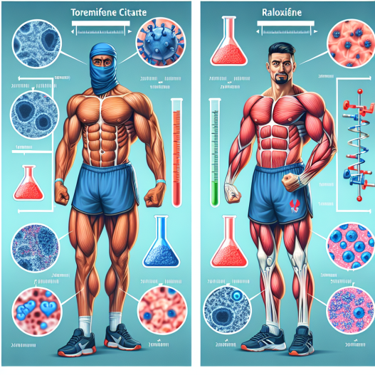 Comparaison du citrate de torémifène avec le raloxifène dans la pratique sportive