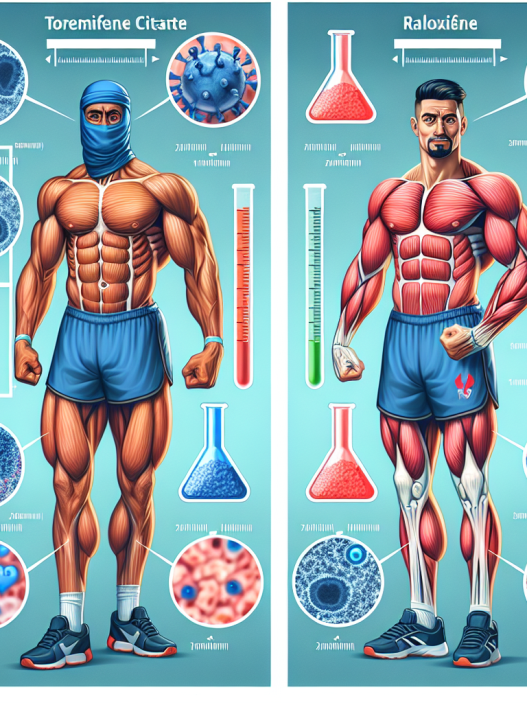 Comparaison du citrate de torémifène avec le raloxifène dans la pratique sportive