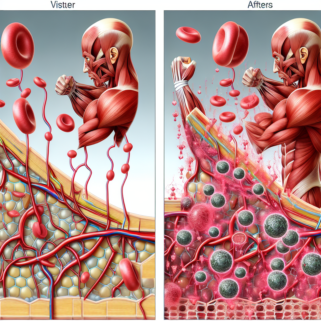L'effet du CLA sur l'amélioration du flux sanguin musculaire