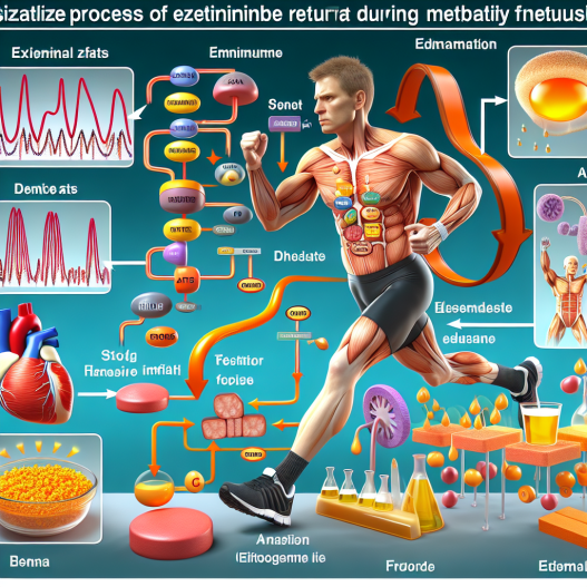 L'ézétimibe contribue-t-il à réguler le métabolisme des graisses lors d'un effort physique intense ?