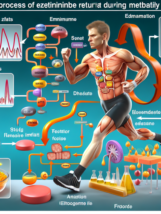 L'ézétimibe contribue-t-il à réguler le métabolisme des graisses lors d'un effort physique intense ?