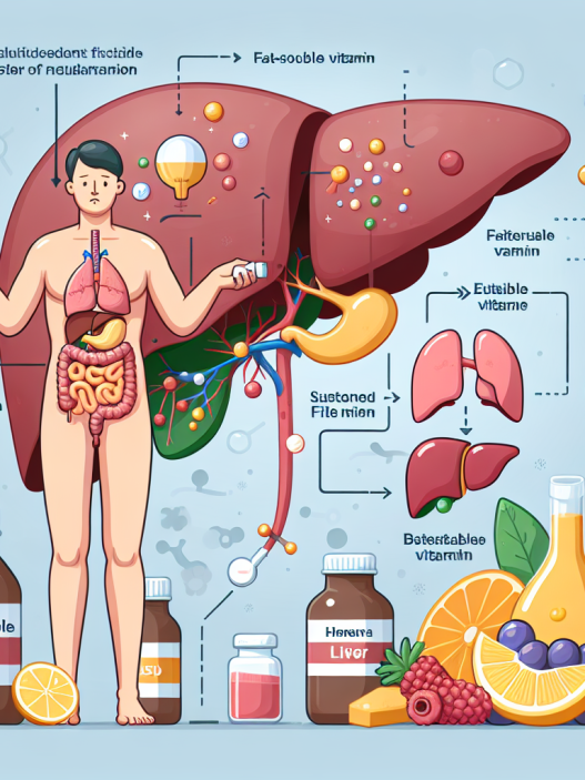 La fonction hépatique dépend des vitamines liposolubles