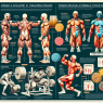 Le rôle des stéroïdes dans le développement des mouvements de puissance de base (squats, développé couché, soulevé de terre)