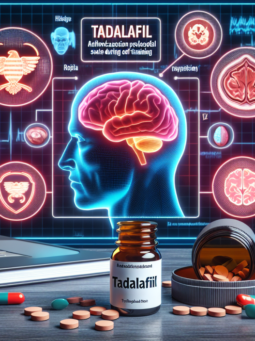 Tadalafil et amélioration de l'état psycho-émotionnel pendant l'entraînement