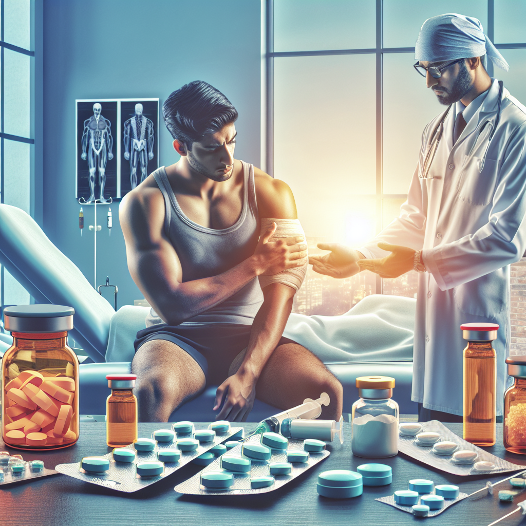 Utilisation de stéroïdes pendant la période de récupération après une blessure